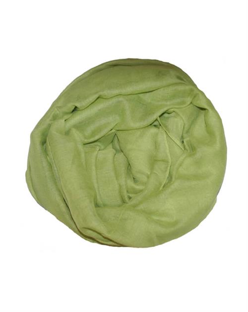 Støvet grønt tørklæde